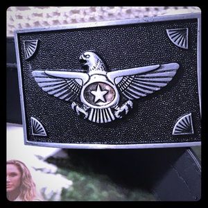 🦋Men’s leather belt, sz 38-40, New Eagle